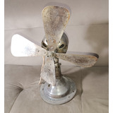 Antigo Ventilador Em Metal Anos 40 General Eletric Funcionan