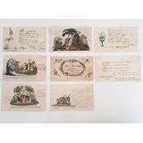Antigos Cartões Alemanha 1840 - 1850