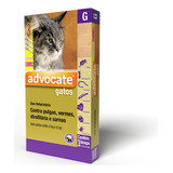 Antipulgas Advocate Para Gatos De 4 A 8 Kg Combo 3 Pipetas