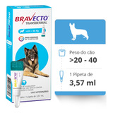 Antipulgas Bravecto Transdermal Cães 20-40 Kg