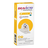 Antipulgas Bravecto Transdermal Para Cães 2 - 4,5kg 112.5mg