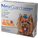 Antipulgas E Carrapatos Nexgard 11,3 Mg Para Cães De 2 A 4kg
