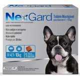 Antipulgas Nexgard Cães 4,1 A 10kg 1 Tablete