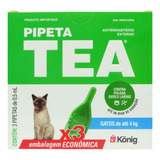 Antipulgas Pipeta Tea 0,5ml Para Gatos