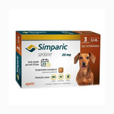 Antipulgas Simparic 20mg 5 A 10kg