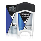 Antitranspirante Em Creme Rexona Clinical Clean Men Azul 48g