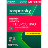 Antivirus Internet Security Kaspersky 2021 Caixa
