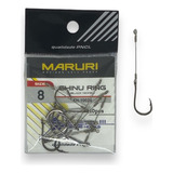 Anzol Encastoado Pinnacle Chinu Ring N.08 Com 10 Unidades
