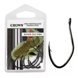 Anzol Super Cat Fish Nº 01 Reforçado Crown- C/5 Unidades