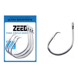 Anzol Zeeo Tuna Circle Hook N 14/0 - Cartela C/ 3 Unidades