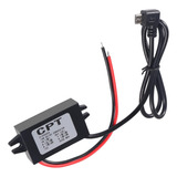 Aoicrie Dc-dc 12v A 5v 3a Micro Conversor Usb Dual De