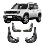 Apara-barro Flap Jeep Renegade Preto 4pcs Tg Poli 16001