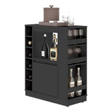 Aparador Bar Brunello Preto Onix