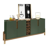 Aparador Buffet Sala Lizz 190cm Com