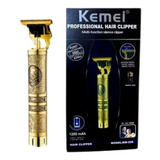Aparador De Pelo Kemei Km-228 Dourado