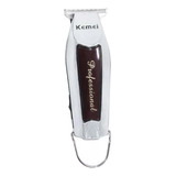 Aparador De Pelo Kemei Km-9163 Prateado 110v/220v