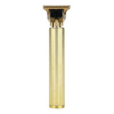 Aparador De Pelo Vintage Profissional T9 Dourado 110v/220v