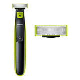 Aparador De Pelos Philips One Blade Qp2724/10 Verde