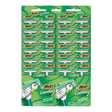Aparelho Barbear Bic Comfort 2 24 Unidades Verde