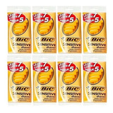 Aparelho De Barbear Bic Sensitive C/56 Leve 7 Pague 5