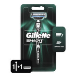 Aparelho De Barbear Gillette Mach3 + 1 Carga