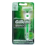 Aparelho De Barbear Gillette Mach3 Sensitive - Acqua Grip