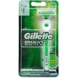 Aparelho De Barbear Gillette Mach3 Sensitive - Acqua Grip