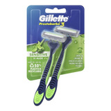 Aparelho De Barbear Gillette Prestobarba 3 Sensitive - 2 Uni