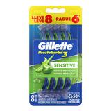 Aparelho De Barbear Gillette Prestobarba 3 Sensitive L8p6