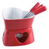 Aparelho De Fondue De Chocolate Em Cerâmica 7 Peças Herstal