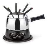 Aparelho De Fondue Inox 1,4 Litros Cervinia Difusor 12 Peças
