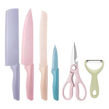 Aparelho De Jantar Kit Facas Jogo De Facas Talher 6 Pçs Inox