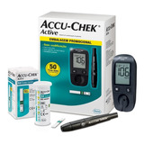 Aparelho De Medir Glicose Accu Chek Active -  Kit Completo 