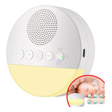 Aparelho De Som Bebês Ruído Branco Dormir Bem Sons Luminária