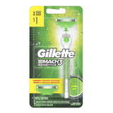 Aparelho Gillette Mach3 Acqua Grip Sensitive