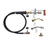 Aparelho Maçarico De Solda Glp Kit Completo 3 Bicos + P13 