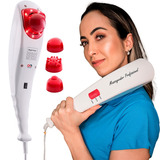 Aparelho Massageador Com Infravermelho Ponto Percussão