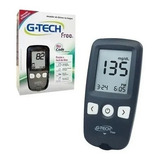 Aparelho Medidor De Glicemia G-tech Free + 10 Tiras Diabetes