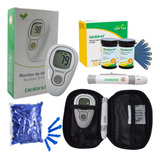 Aparelho Medir Diabetes Glicose 50 Tiras Glicemia + Lancetas
