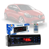 Aparelho Radio Mp3 Fm Usb Bluetooth Roadstar Renault Clio