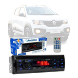 Aparelho Radio Mp3 Fm Usb Bluetooth Roadstar Renault Kwid