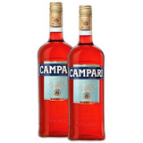 Aperitivo Bitter Campari Garrafa 900ml 2 Unidades 