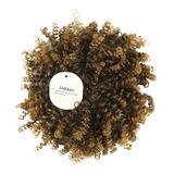 Aplique Afro Puff Coque De Cabelo Cacheado Cherey