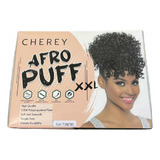 Aplique Afro Puff Xxl Com Franja