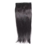Aplique Cabelo Humano Liso Natural Tic Tac 70cm 100gr 1 Tela