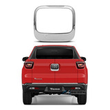 Aplique Cromado Fiat Toro 2016 2017 2018 2019 Tampa Traseira