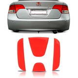 Aplique Emblema Honda Mala Traseiro New Civic 2007 08 A 2011