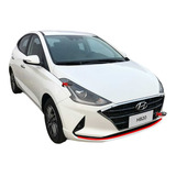 Aplique Filete Friso Vermelho Detalhe Parachoque Hb20 Sport