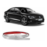Aplique Friso Cromado Base Janela Vw Jetta 2012 A 2015 Tsi