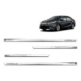 Aplique Friso Cromado Nome Corolla 2012 2013 2014 Slim 2015